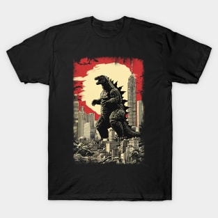Giant Monster in the City T-Shirt